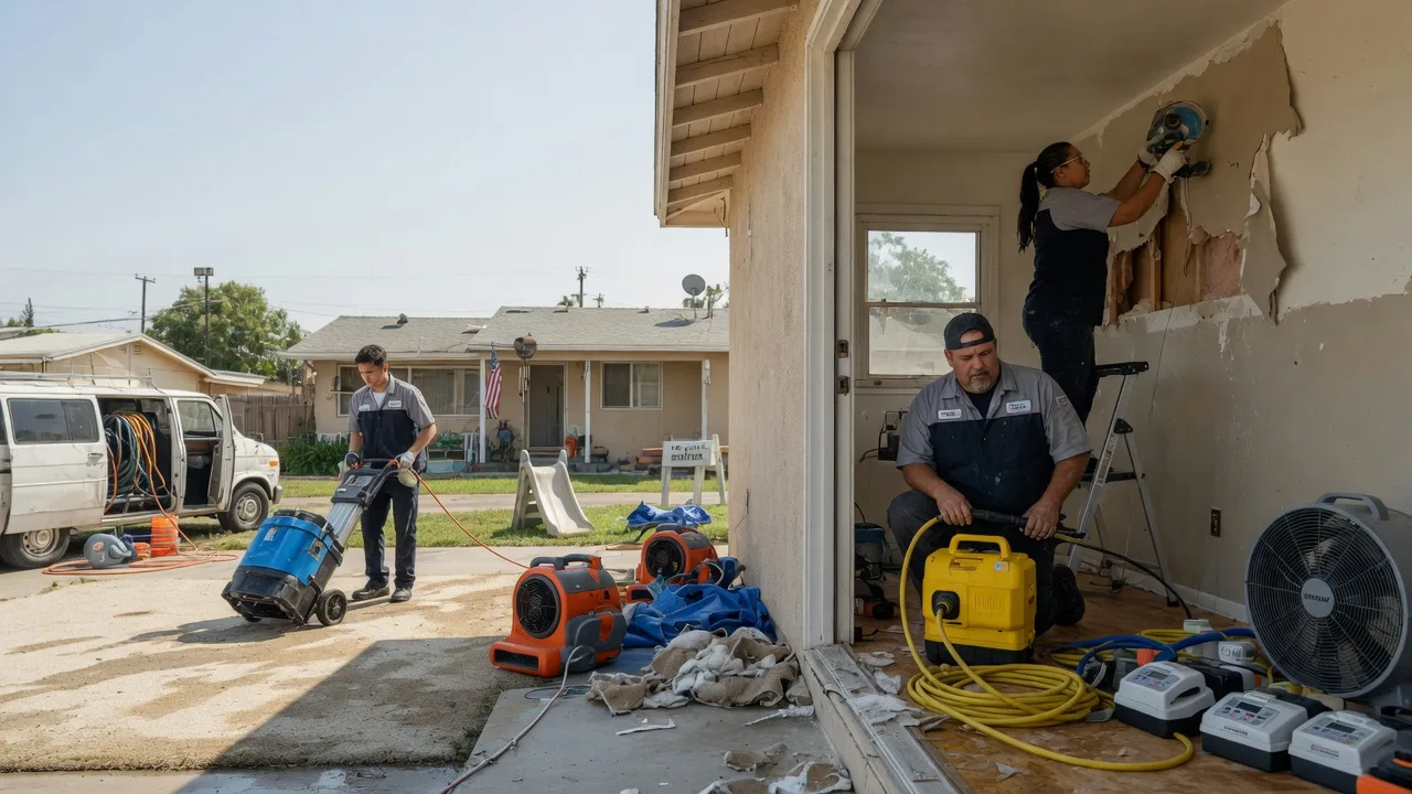 Water Damage Restoration in Monroe Center, IL near me